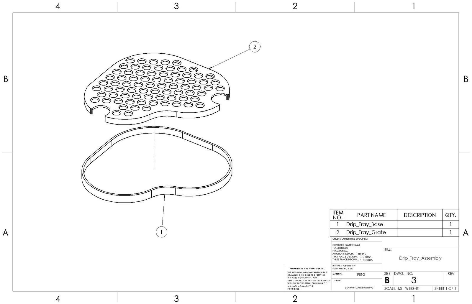 table top drawing