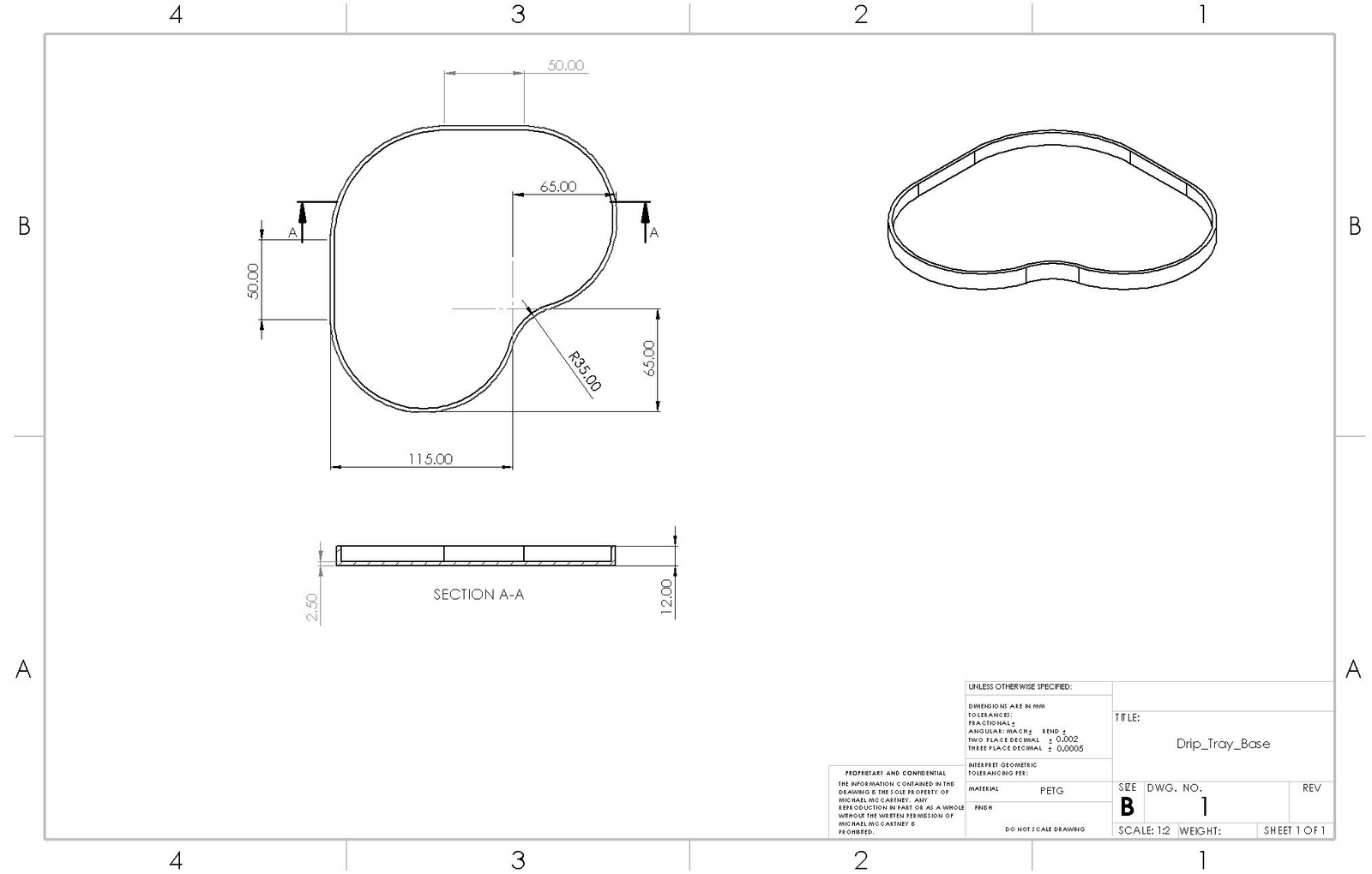connector plate drawing