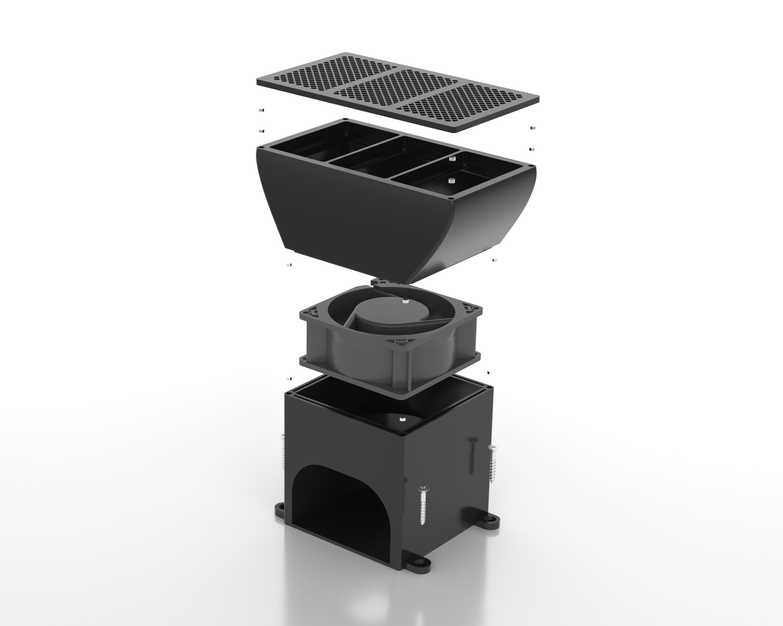 3 stage air filter