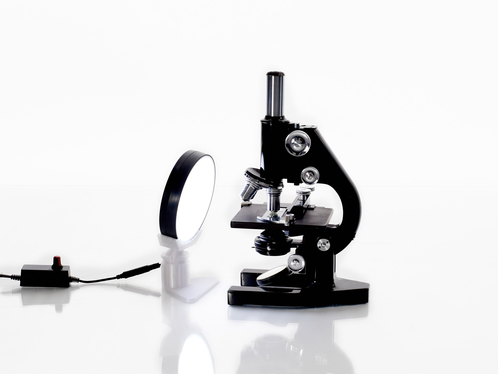 light and microscope