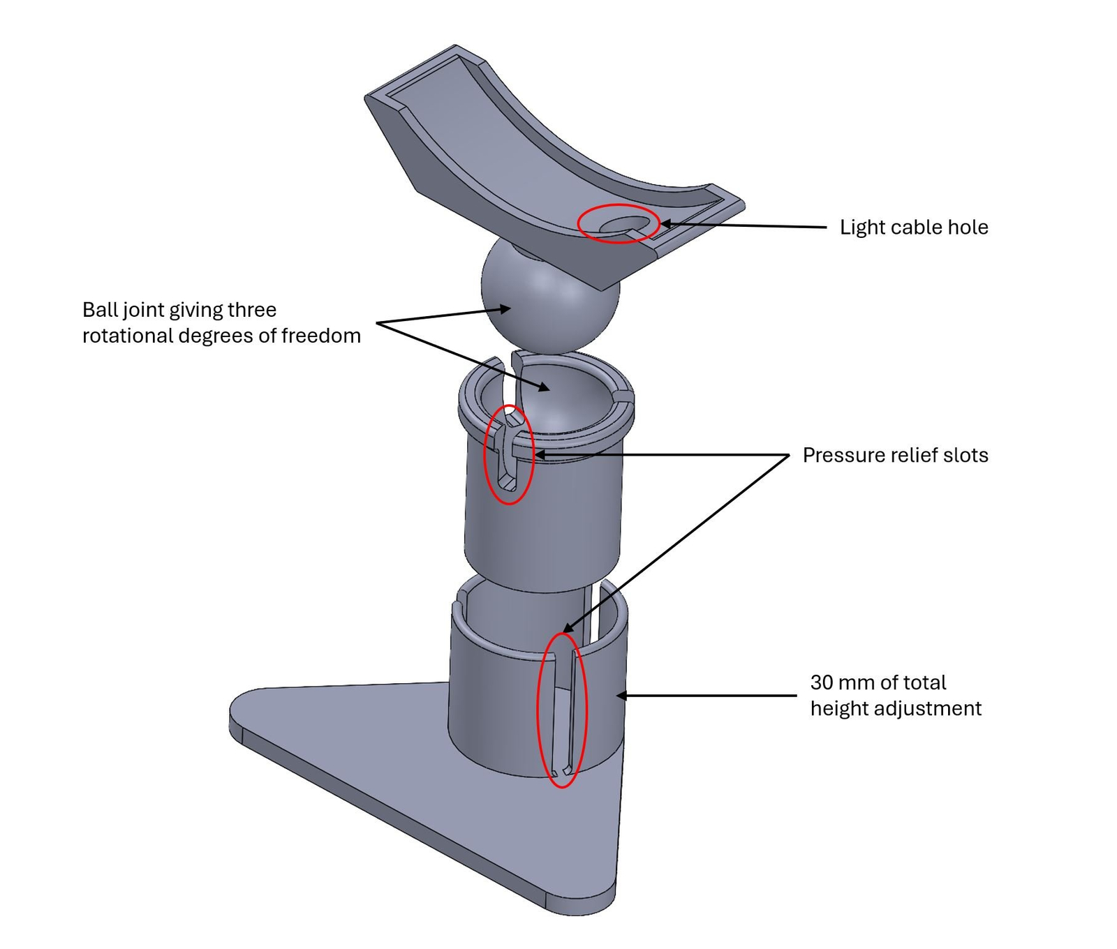 light stand diagram