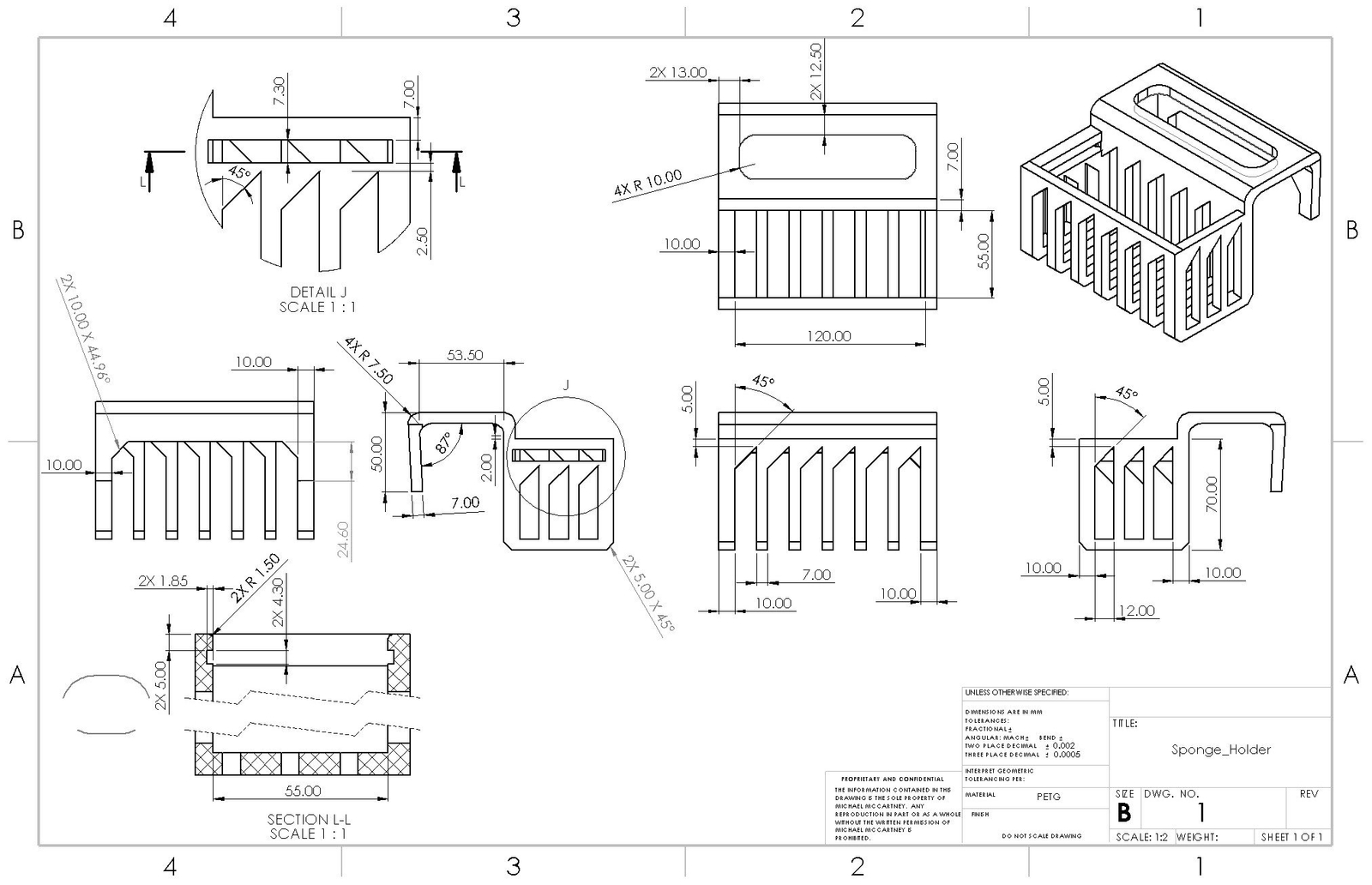 connector plate drawing